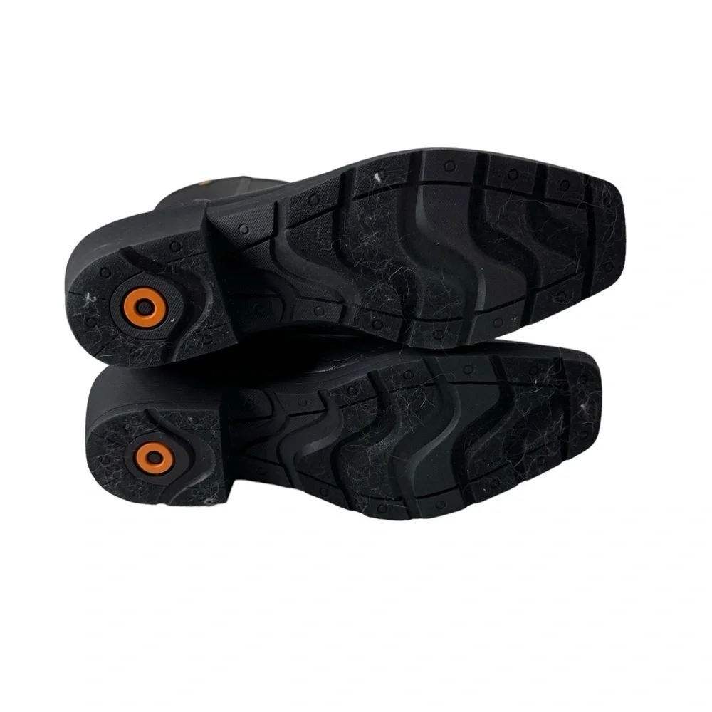 Bogs‎ Jolene Mid Rain Boot Western Black Waterproof 10